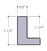 This L-shape floater frame features a smooth face, white wash with silver brushed stroke along the face of the frame, giving a contemporary look.
 
 
*Note: These canvas floaters are for mounting 1-1/2 to 1-3/4 " deep (thick) gallery wrapped   stretched canvas prints and paintings, and raised wood panels.