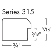 This 3/4" white liner has an authentic, soft linen texture and flat face with a sloped inner lip. 

Linen liners are a great option for providing white space between art and frame. Where glass is generally required to protect paper artworks and their mat, a linen liner does not require glass, making it ideal for paintings and Giclée prints.

3/4 " wide: ideal for small and medium-size images. Whether photography or paintings, rural scenes and simple images will look striking in this frame.