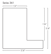 This aged medium/large barn-wood style, L-shaped canvas floater frame features a mixture of grey and brown tones of shades, and a 1-1/4 " flat face.

*Note: These solid wood, custom canvas floaters are for stretched canvas prints and paintings, and raised wood panels.
