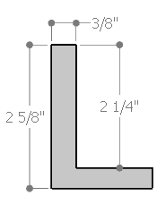 This extra tall, L-shaped floating contemporary canvas frame in espresso features a thin flat face.

*Note: These solid wood, custom canvas floaters are for stretched canvas prints and paintings, and raised wood panels.