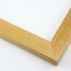 This simple frame features a natural pinewood wash with a satin finish and delicate wood grain detailing. 

1.25 " width: ideal for small or medium size artworks. The clean modern lines and rustic details of this frame make it the perfect fit for a wide variety of paintings, photos and giclee prints.