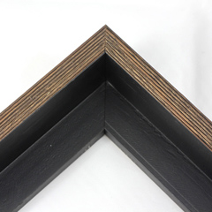 This deep textured L-shaped canvas floater, features a distressed-aged look and finished in rust. The face width is 5/8 "es, perfect for vintage look. 

Display your favourite gallery wrapped Giclée print or painting with authentic, fine art style. These canvas floating frames are ideal for medium and large images.

*Note: These solid wood, custom canvas floaters are for stretched canvas prints and paintings, and raised wood panels.