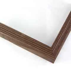 This textured frame, features a distressed-aged look and finished in black. Perfect for vintage look. 

.875 " width: ideal for small artwork. Highlight this frames rustic undertones with a bucolic nature print or photograph.
