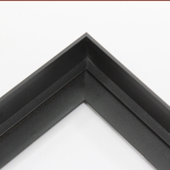 This moulding is neat, modern, and will last a life-time. Fits perfectly artworks with 1-1/2" depth and has a built in 1/2" reveal for easy installation.
<br>
Available in Black and white powder coated finish that is scratch and water resistant. A timeless choice to finish and complement every art piece.