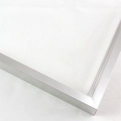 3/8 " traditional metal frame. This slim moulding has a hooked profile and is white-silver in color. It has a satin finish and is highly reflective of light.

Nielsen OEM2S Profile