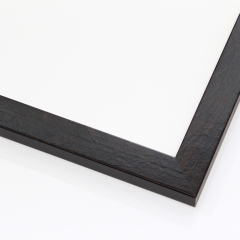 Introducing our sleek 1-" width picture frame, expertly designed to showcase your precious small images. With a touch of contemporary elegance, this frame features a timeless matte Dark Brown finish with black edges, adding a sophisticated and modern touch to your cherished memories.

Crafted with precision and attention to detail, this frame beautifully encapsulates your cherished photographs, enhancing their essence with a touch of understated style. Its ideal dimensions make it the perfect choice for smaller images, ensuring they take center stage and leave a lasting impression.

Whether gracing your home or given as a thoughtful gift, this matte black picture frame exudes versatility and sophistication. Elevate your cherished moments with this elegant frame, allowing the memories to shine in a classic and refined presentation.