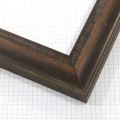 The 1-3/4 " Prairie Black picture frame features a classic rustic design with rich black and brown undertones that add warmth and character to any space. Its wide profile and distressed wood-look finish make it an excellent choice for showcasing artwork, family photos, or vintage prints. Crafted for both traditional and modern décor styles, this frame brings timeless charm and durability to your display.