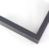 This simple, flat faced frame features rustic wood with a light wash. The natural grain shows through the sanded, dusty blue varnish, giving the frame a soft, antiqued appearance.

1-1/2 " wide: ideal for small and medium-size images.  Whether photography or paintings, rural scenes and simple images will look striking in this frame.