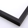 This simple, matte black frame features a slim, flat face. Dress it up with an old watecolour or oil painting, or keep it modern with a bright family photograph. The deep (1-1/16") rabbet adds depth to framed images, creating a shadow-box effect.

.75 "es wide: ideal for small images.