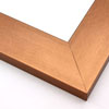 This bronze foil frame features a flat, unadorned face and glossy finish.  Heavy burnishing on the surface adds depth and interest to this simple moulding. 

2.25 " width: ideal for large images and equally suited to simple and busy designs.