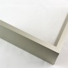 This slim and elegant metal shadow box frame is thoughtfully crafted to elevate your cherished pieces to a whole new level of sophistication. With its sleek 3/8 " profile and a generous 1-5/8 " depth, this frame strikes the perfect balance between modernity and timeless appeal.

The metallic grey-silver finish, adorned with subtle green undertones, adds a touch of refinement and versatility, making it an exquisite addition to any interior decor.

The frame