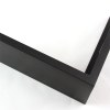This slim 3/8 " contemporary metal shadow box frame is the epitome of modern sophistication. This frame is designed to elevate your artwork or cherished mementos with its sleek and streamlined silhouette featuring a 1-5/8 " depth. The solid matte black finish adds a touch of boldness and elegance, making it a perfect complement to any décor style.

With a frosted texture covering all sides, this frame exudes an air of subtlety and refinement. The frosted texture adds a unique dimension to your displayed items, creating a captivating visual effect that draws attention in the most sophisticated manner.

Thanks to its thoughtfully designed construction, this shadow box frame reflects very little light, ensuring that your showcased content remains the center of attention without any unwanted glares or distractions. Embrace the contemporary allure of this metal shadow box frame, and let your treasured pieces shine in a display that exudes both style and artistic grace.

Nielsen n100-21 Profile