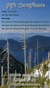 Whistler Fine ART Gift Certificates & Gift Cards